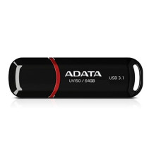 ADATA UV150/64GB/40MBps/USB 3.1/Černá