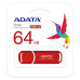 ADATA UV150/64GB/40MBps/USB 3.0/Červená