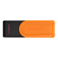 Kingston Flash Disk 256GB USB3.2 Gen 1 DataTraveler Exodia S (Black + Orange)