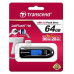 Transcend 64GB JetFlash 790K, USB 3.0 (3.1 Gen 1) flash disk, černo/modrý