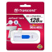Transcend 128GB JetFlash 790W, USB 3.0 (3.1 Gen 1) flash disk, bílo/modrý