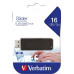 VERBATIM Store 'n' Go Slider 16GB USB 2.0 černá