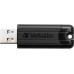 VERBATIM Store 'n' Go PinStripe 128GB USB 3.0 černá