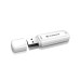 Transcend 128GB JetFlash 730 USB 3.1 flash disk, bílý