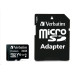 VERBATIM MicroSDHC karta 32GB Premium, U1 + SD adaptér