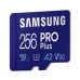 Samsung/micro SDXC/256GB/180MBps/Class 10/+ Adaptér/Modrá