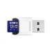 Samsung/micro SDXC/128GB/180MBps/USB 3.0/USB-A/Class 10/+ Adaptér/Modrá