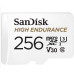 SanDisk High Endurance microSDXC 256GB + adaptér