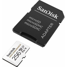 SanDisk High Endurance microSDXC 256GB + adaptér