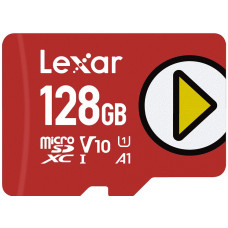 Lexar paměťová karta 128GB PLAY microSDXC™ UHS-I cards, čtení 150MB/s C10 A1 V10 U1