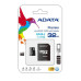 Adata/micro SD/32GB/50MBps/UHS-I U1 / Class 10/+ Adaptér