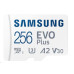 Samsung EVO Plus/micro SDXC/256GB/UHS-I U3 / Class 10/+ Adaptér/Bílá