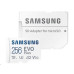 Samsung EVO Plus/micro SDXC/256GB/UHS-I U3 / Class 10/+ Adaptér/Bílá