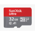 SanDisk Ultra microSDHC 32GB 120MB/s + adaptér