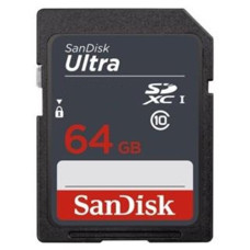 SanDisk Ultra SDXC 64GB 100MB/s Class10 UHS-I