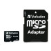 VERBATIM MicroSDHC karta 32GB Pro, U3 + adaptér