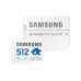Samsung micro SDXC 512GB PRO plus Sonic + SD/micro SDXC/512GB/UHS-I U3 / Class 10/+ Adaptér/Bílá