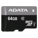 Adata/micro SD/64GB/50MBps/UHS-I U1 / Class 10/+ Adaptér