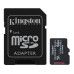 Kingston Industrial/micro SDHC/64GB/100MBps/UHS-I U3 / Class 10/+ Adaptér