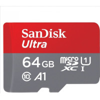 SanDisk Ultra microSDXC 64GB 140MB/s + adaptér