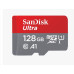 SanDisk Ultra microSDXC 128GB 140MB/s + adaptér