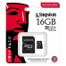 Kingston Industrial/micro SDHC/16GB/100MBps/UHS-I U3 / Class 10/+ Adaptér