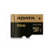 ADATA V30S/micro SDXC/64GB/95MBps/UHS-I U3 / Class 10/+ Adaptér