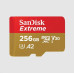 SanDisk Extreme microSDXC 256GB 190MB/s + adaptér