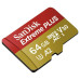 SanDisk Extreme PLUS microSDXC 64GB 200MB/s + ada.