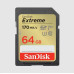 SanDisk Extreme SDXC 64GB 170MB/s V30 UHS-I U3