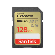 SanDisk Extreme SDXC 128GB 180MB/s V30 UHS-I U3