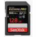 SanDisk Extreme PRO SDXC 128GB 300MB/s V90 UHS-II