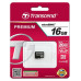 TRANSCEND MicroSDHC karta 16GB Class 10, bez adaptéru