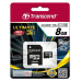 Transcend 8GB microSDHC (Class10) UHS-I 600x (Ultimate) MLC paměťová karta (s adaptérem)