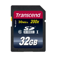 Transcend 32GB SDHC (Class 10) UHS-I 200x (Premium) paměťová karta