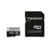 Transcend 128GB microSDXC 340S UHS-I U3 V30 A2 3D TLC (Class 10) paměťová karta (s adaptérem), 160MB/s R, 125MB/s W