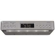 Soundmaster UR2045SI kuchyňské rádio s DAB+ / RDS / BT/  Duální alarm/ časovač / stříbrný