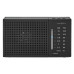 NEDIS přenosné rádio/ AM/ FM/ napájení z baterie/ analogové/ 1.5 W/ výstup pro sluchátka/ černé