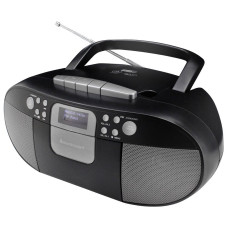 Soundmaster SCD7800SW/ DAB+/ FM/ Kazeta/ CD/ MP3/ LCD/ RDS/ USB/ AUX IN/ Černý