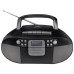 Soundmaster SCD7800SW/ DAB+/ FM/ Kazeta/ CD/ MP3/ LCD/ RDS/ USB/ AUX IN/ Černý