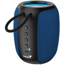 GENIUS repro SP-915BT Blue/ Bluetooth 5.3/ 5W/ mikrofon/ Copilot AI komunikace/ USB-C nabíjení/ černomodré