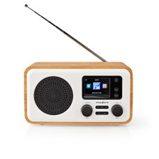 Nedis RDIN2000WT - Internetové Rádio - Stolní Provedení/Bluetooth/Wi-Fi/DAB+/ FM/Internet/2,4