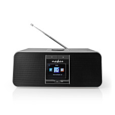 Nedis RDIN5005BK - Internetové Rádio - Stolní Provedení/Bluetooth/Wi-Fi/DAB+/FM/Internet/2,4
