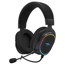 HAMA uRage gamingový headset SoundZ 800 7.1/ drátová sluchátka + mikrofon/ USB/ citlivost 98 dB/ černý