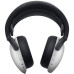 DELL AW720H/ Alienware Dual-Mode Wireless Gaming Headset/ bezdrátová sluchátka s mikrofonem/ stříbrné