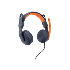 Logitech Zone Learn On-Ear Wired Headset for Learners, USB-C