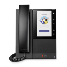Poly CCX 505 Business Media Phone for Microsoft Teams and PoE-enabled