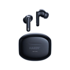 3mk HF, sluchátka Bluetooth HARDY LifePods Pro, stereo, nabíjecí pouzdro, černá