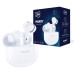 3mk HF, sluchátka Bluetooth HARDY LifePods Pro, stereo, nabíjecí pouzdro, bílá