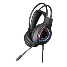 VARR GAMING RGB HEADPHONES 40MM WITH MIC USB 7.1 FOR PC & PS5 BLACK